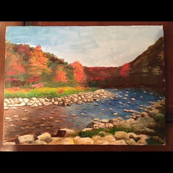 ORIGINAL ART on Canvas! 12” x 9” - Picture 2 of 8